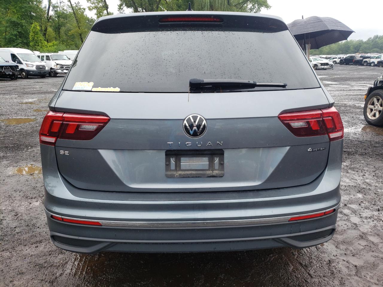 2022 VOLKSWAGEN TIGUAN SE VIN:3VV2B7AXXNM095714