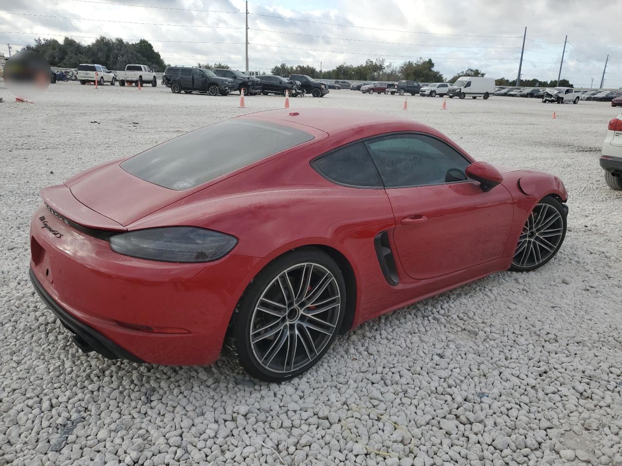 2022 PORSCHE CAYMAN GTS VIN:WP0AD2A89NS268467