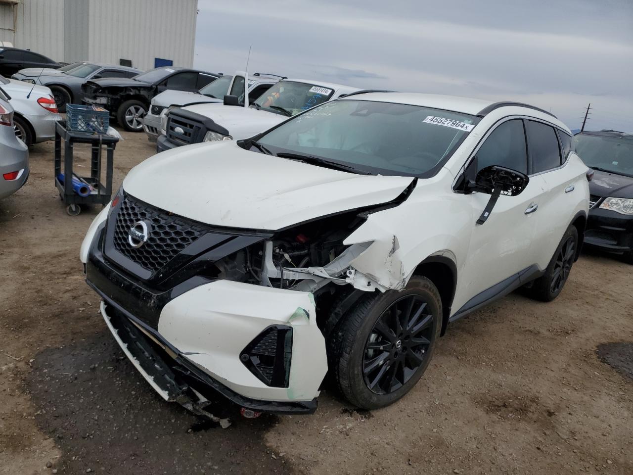 2022 NISSAN MURANO SV VIN:5N1AZ2BJXNC113855