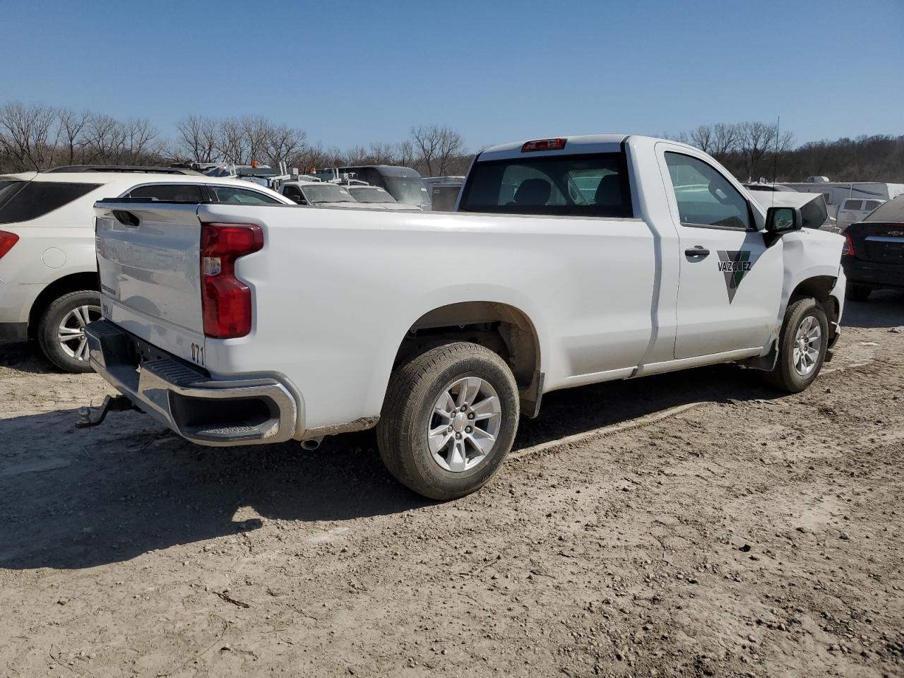 2023 CHEVROLET SILVERADO C1500 VIN:3GCNAAED5PG302071