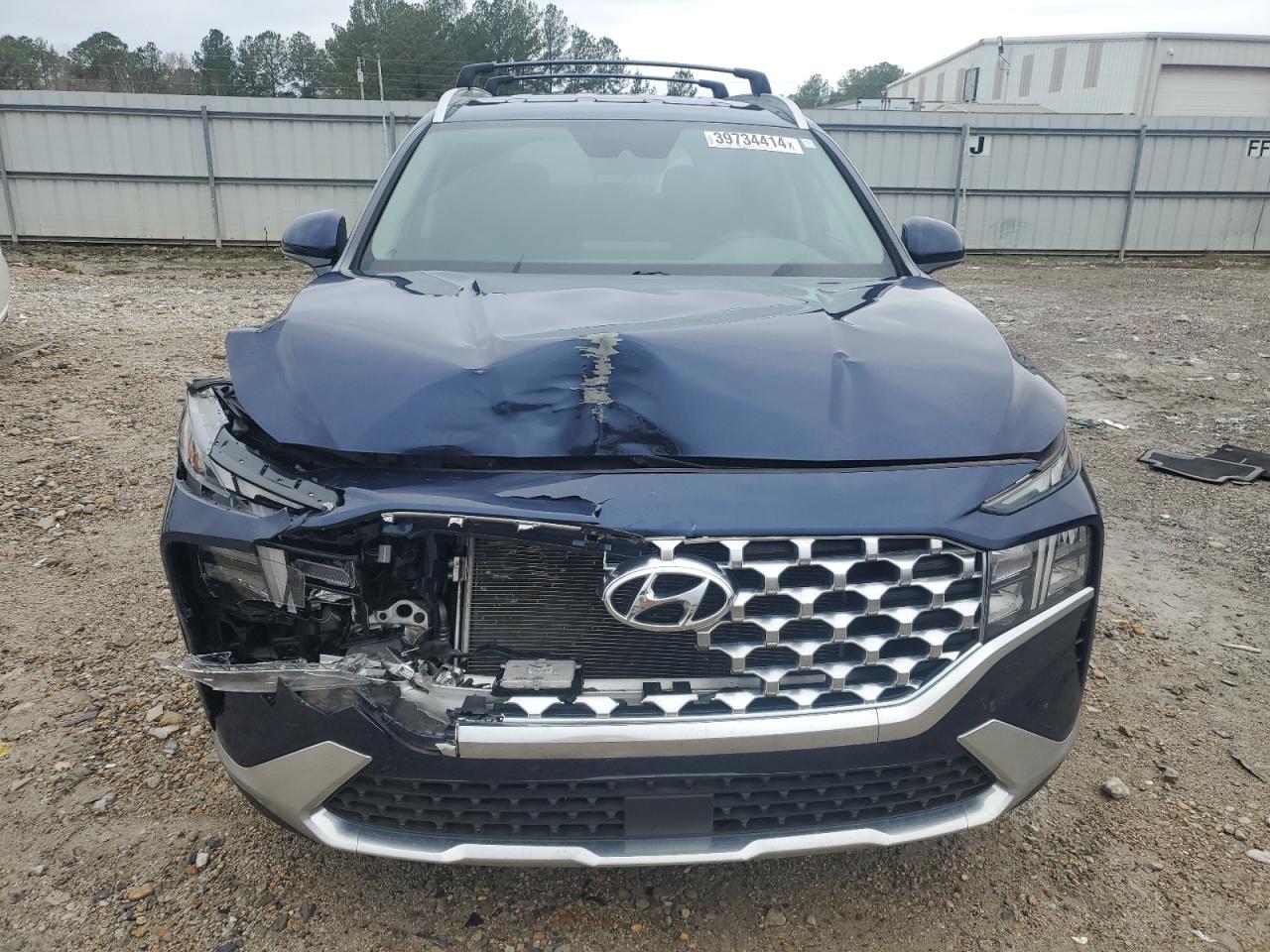 2022 HYUNDAI SANTA FE SEL VIN:5NMS24AJ7NH377997