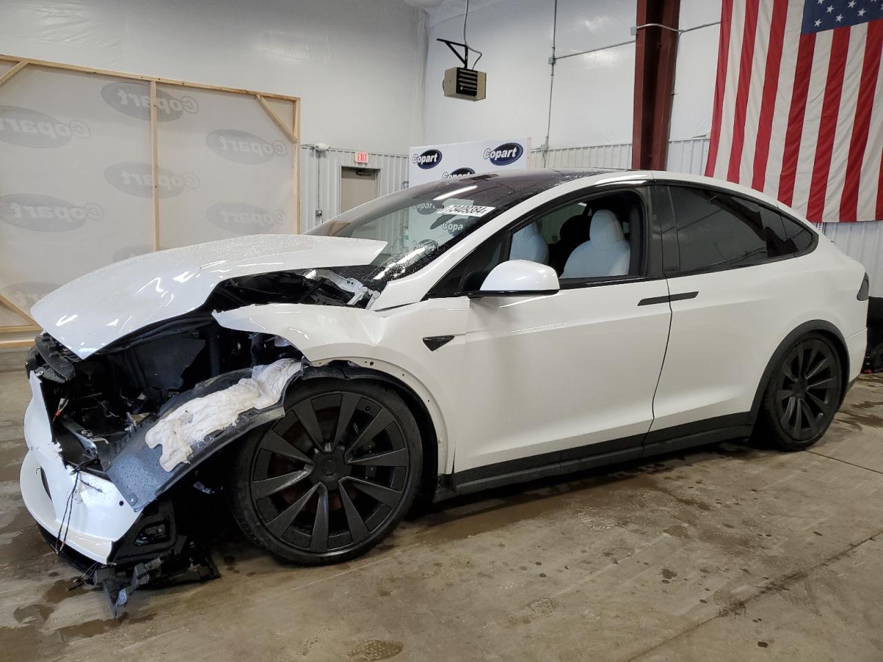 2022 TESLA MODEL X  VIN:7SAXCBE56NF360178