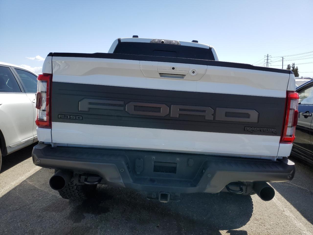 2022 FORD F150 RAPTOR VIN:1FTFW1RG2NFB59282