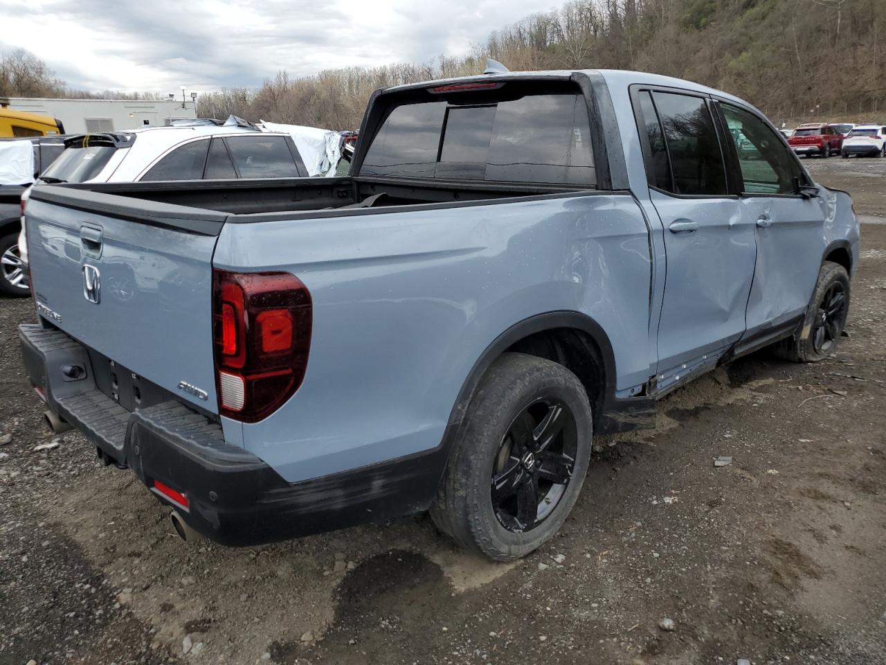 2022 HONDA RIDGELINE BLACK EDITION VIN:5FPYK3F84NB037094