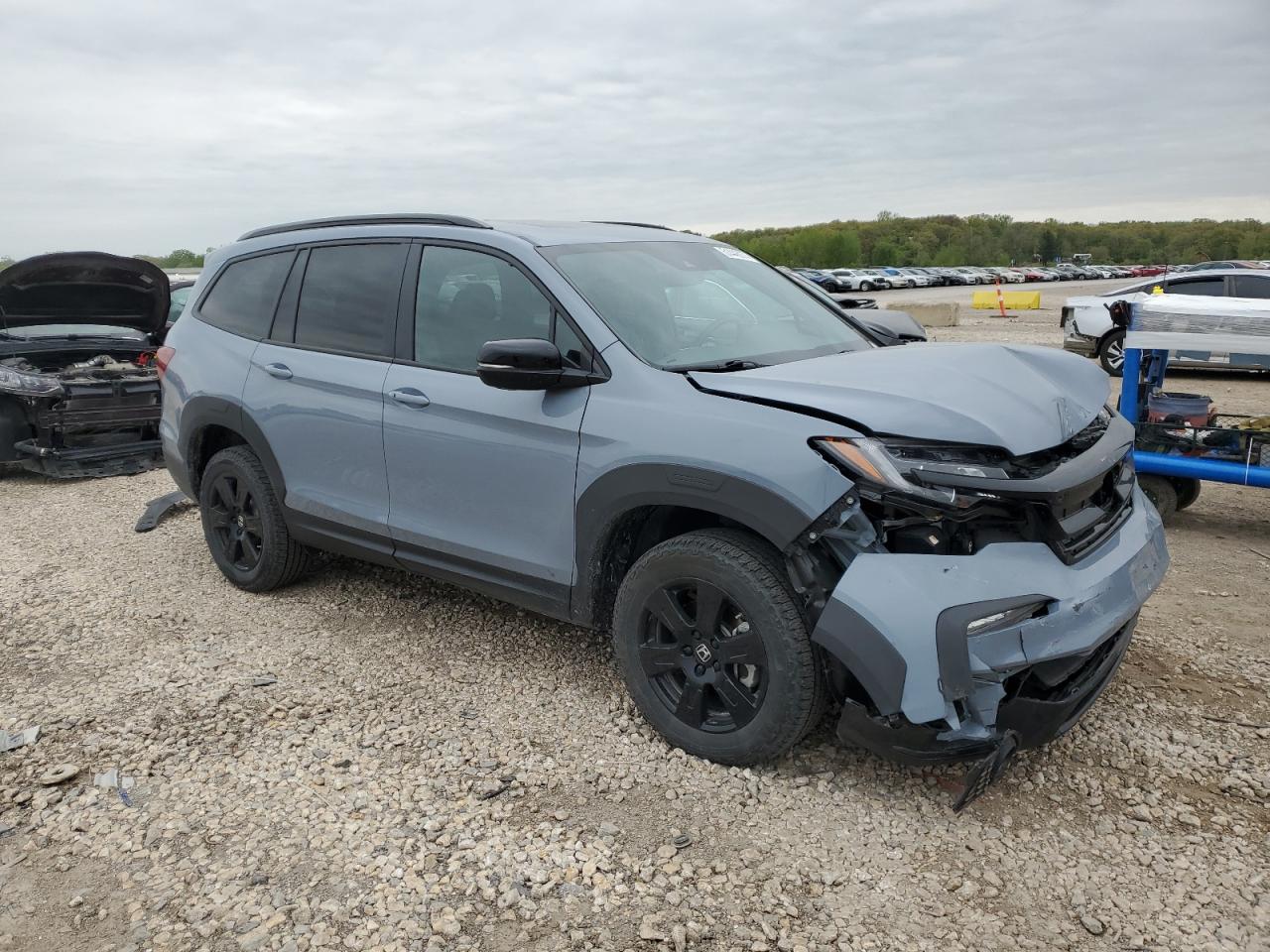 2022 HONDA PILOT TRAILSPORT VIN:5FNYF6H83NB081289