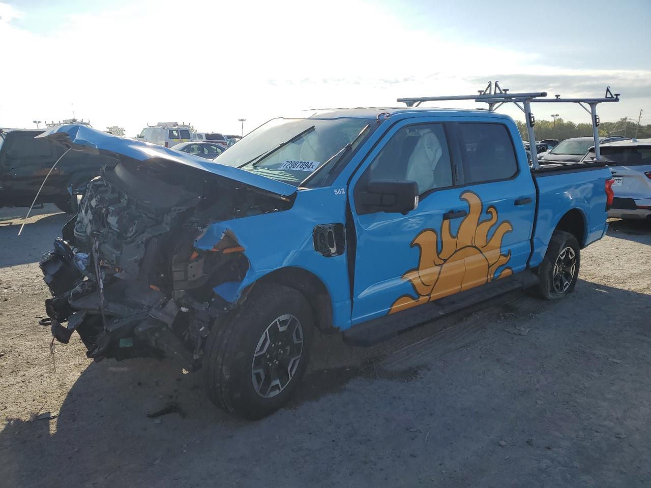 2022 FORD F150 LIGHTNING PRO VIN:1FTVW1EL6NWG02306