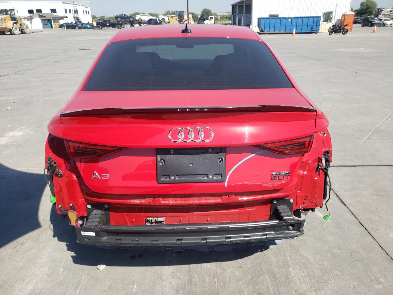 2022 AUDI A3 PREMIUM VIN:WAUGUDGY2NA088652