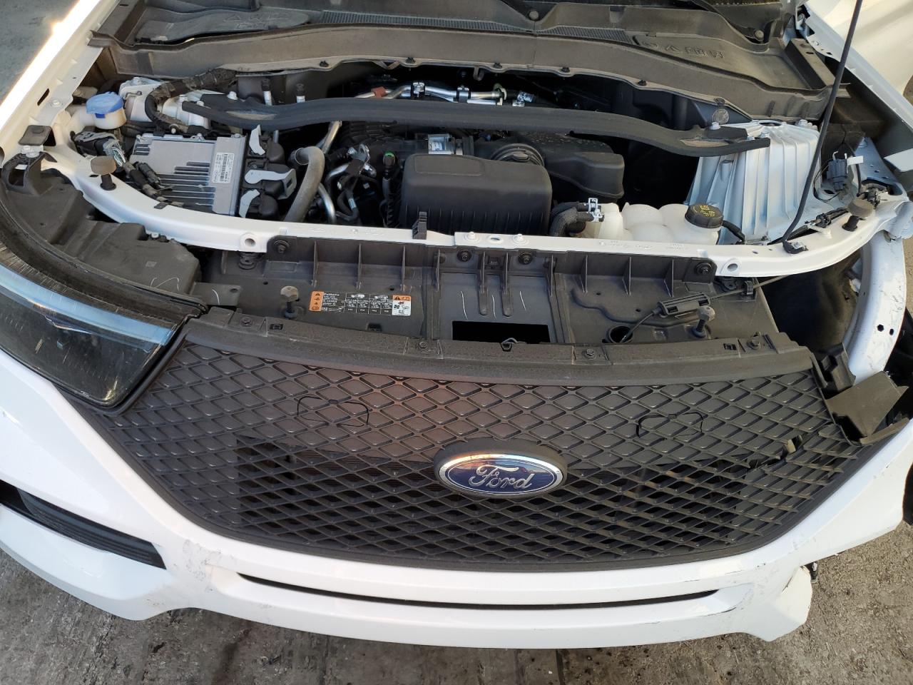 2022 FORD EXPLORER POLICE INTERCEPTOR VIN:1FM5K8AB0NGB04643