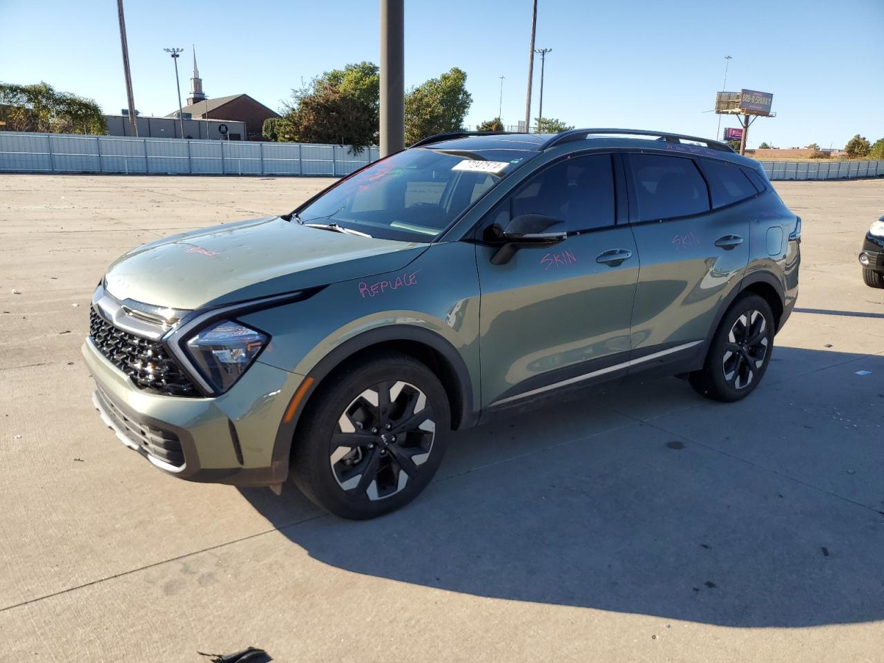 2023 KIA SPORTAGE X LINE VIN:5XYK6CAF5PG076328