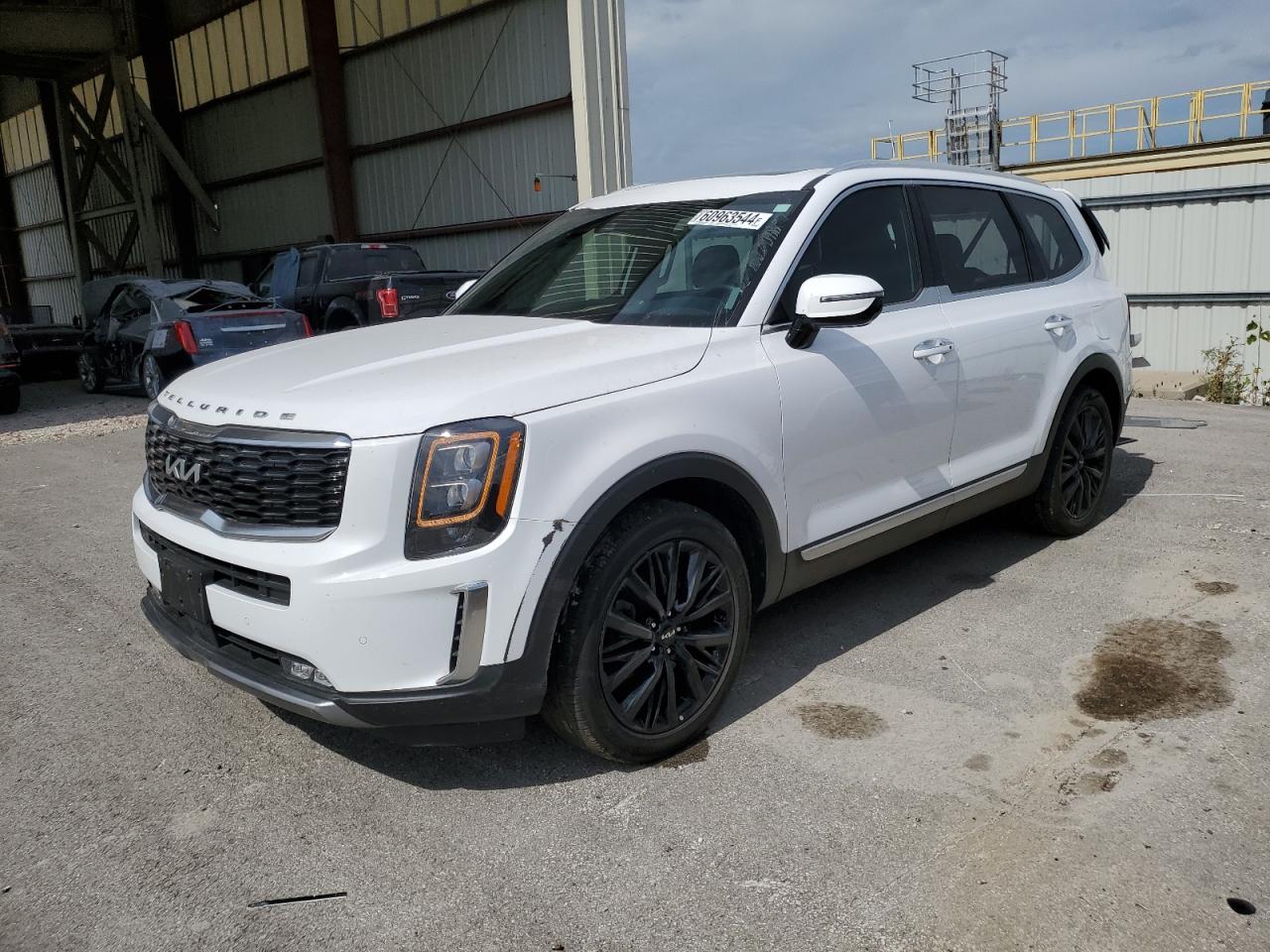 2022 KIA TELLURIDE SX VIN:5XYP54HC1NG272001