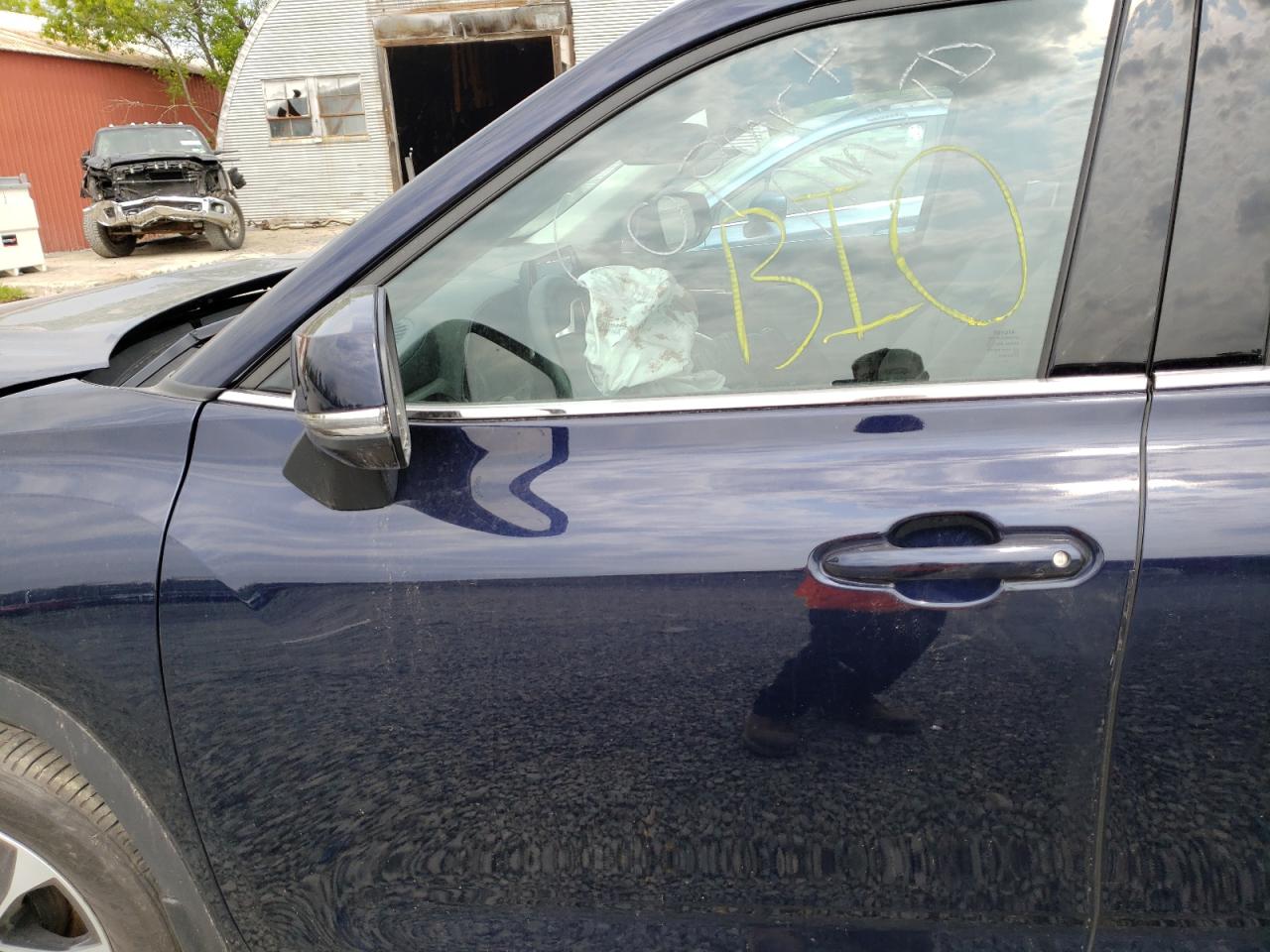 2022 TOYOTA HIGHLANDER XLE VIN:5TDGZRBH2NS247164