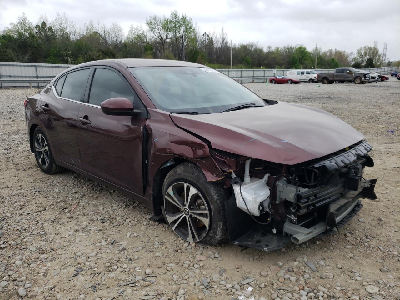 2022 NISSAN SENTRA SV VIN:3N1AB8CV0NY255025