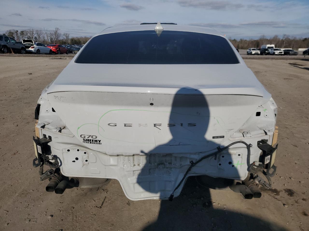 2022 GENESIS G70 BASE VIN:KMTG54TE7NU082115