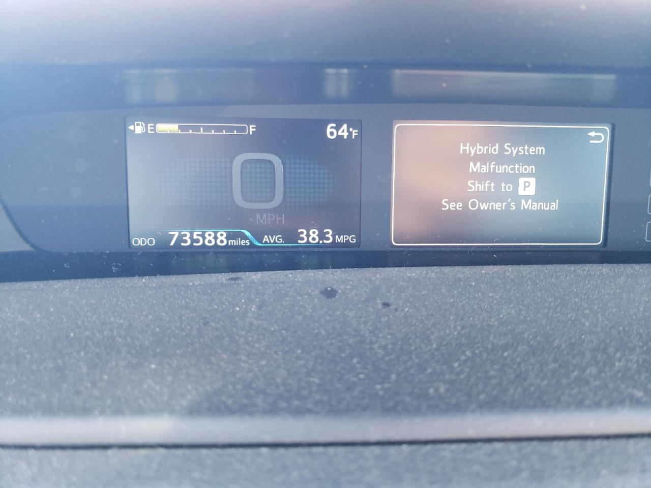 2022 TOYOTA PRIUS NIGHT SHADE VIN:JTDKAMFU6N3157707