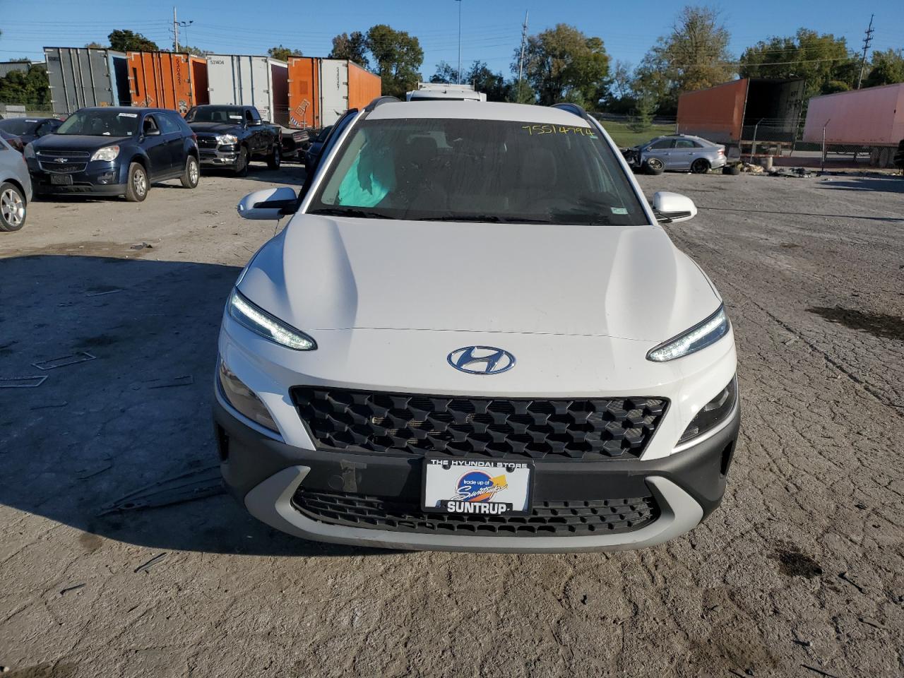 2022 HYUNDAI KONA SEL VIN:KM8K6CAB9NU831257