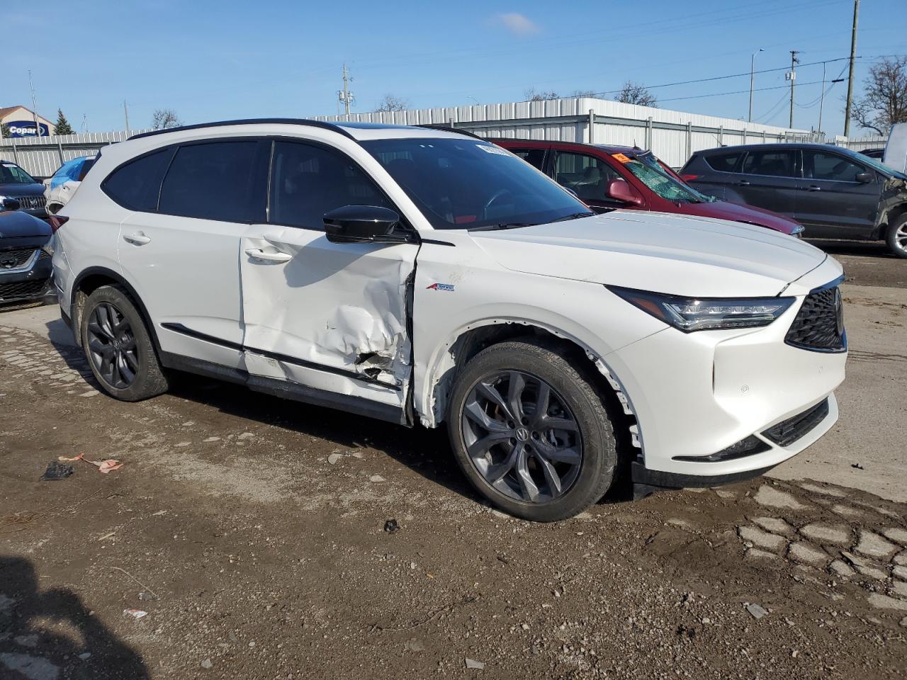 2022 ACURA MDX A-SPEC VIN:5J8YE1H05NL032173