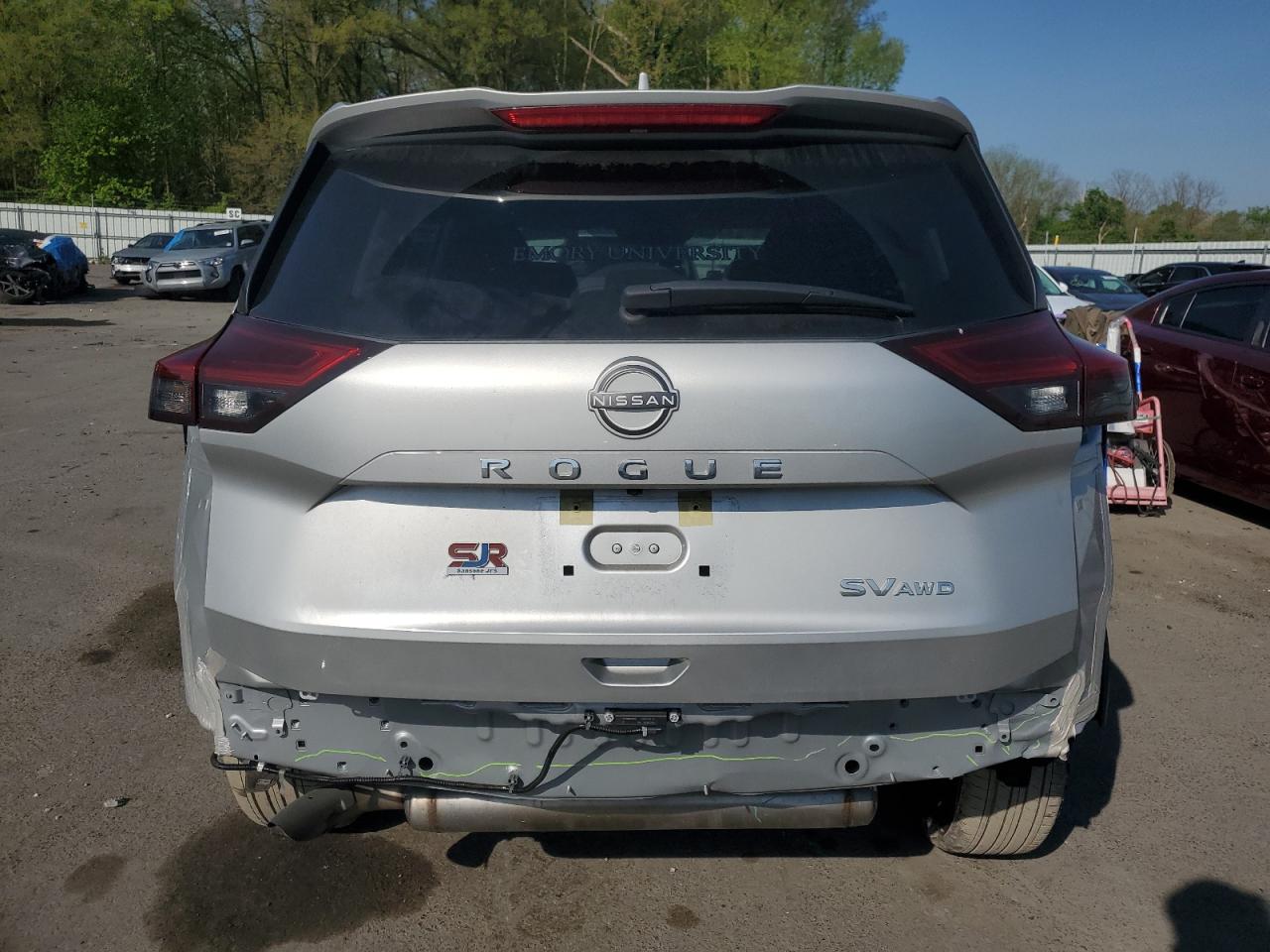 2022 NISSAN ROGUE SV VIN:JN8BT3BB5NW333657