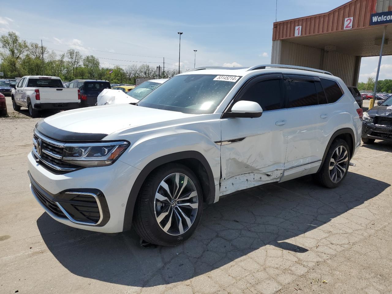 2023 VOLKSWAGEN ATLAS SEL PREMIUM R-LINE VIN:1V2FR2CA1PC557717