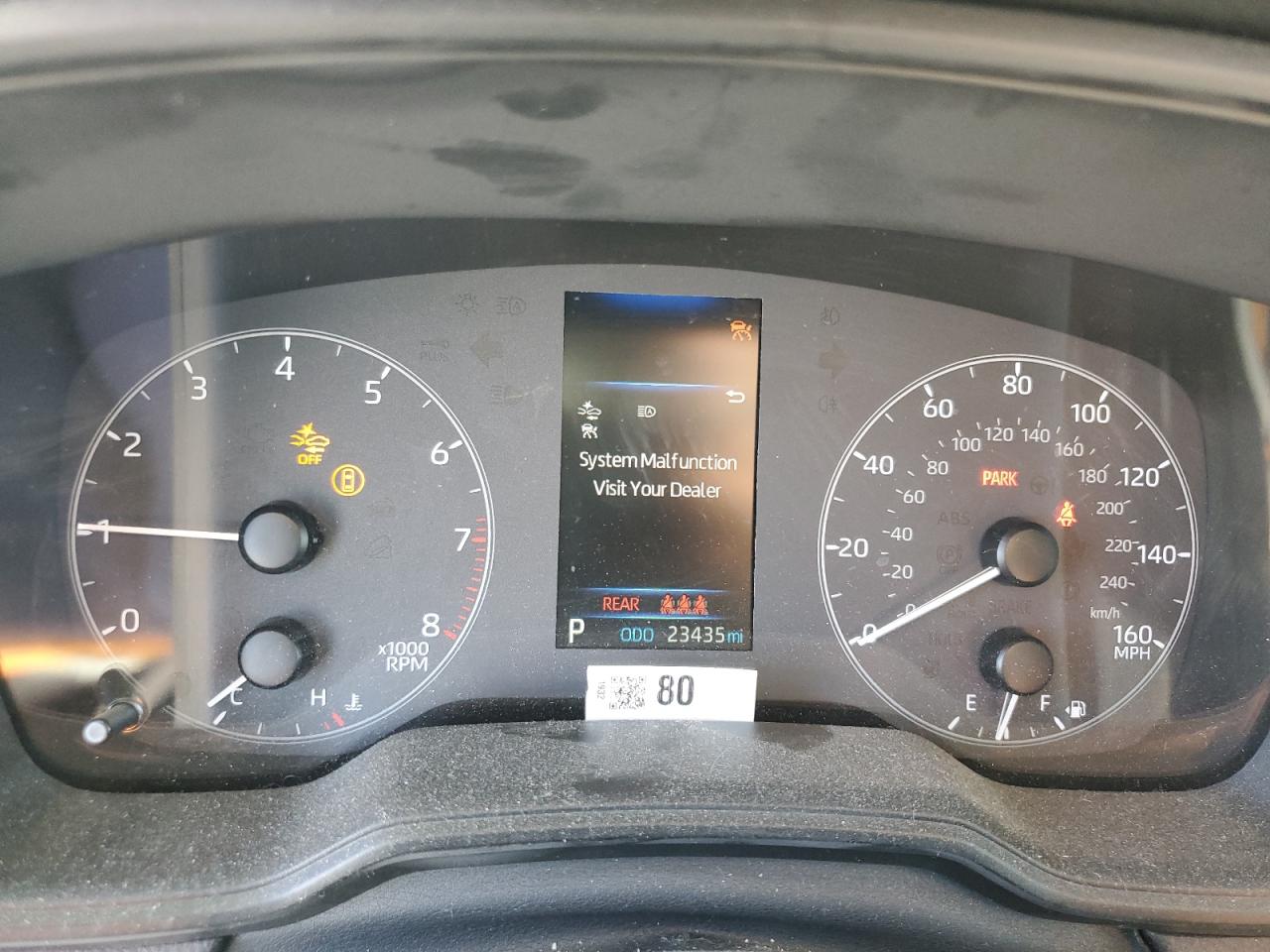 2023 TOYOTA COROLLA LE VIN:5YFB4MDE7PP048492