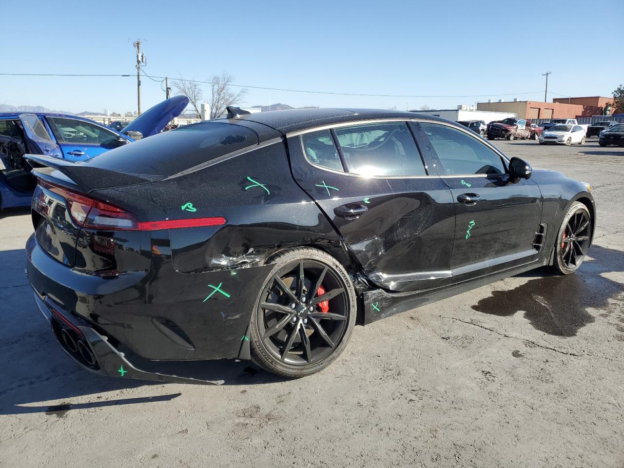 2022 KIA STINGER GT2 VIN:KNAE55LC8N6103081