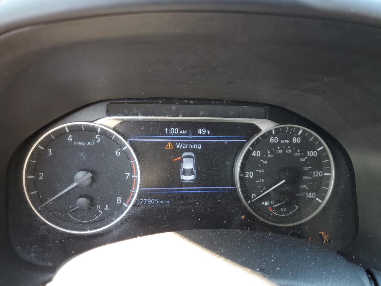 2022 NISSAN ALTIMA SR VIN:1N4BL4CVXNN345230