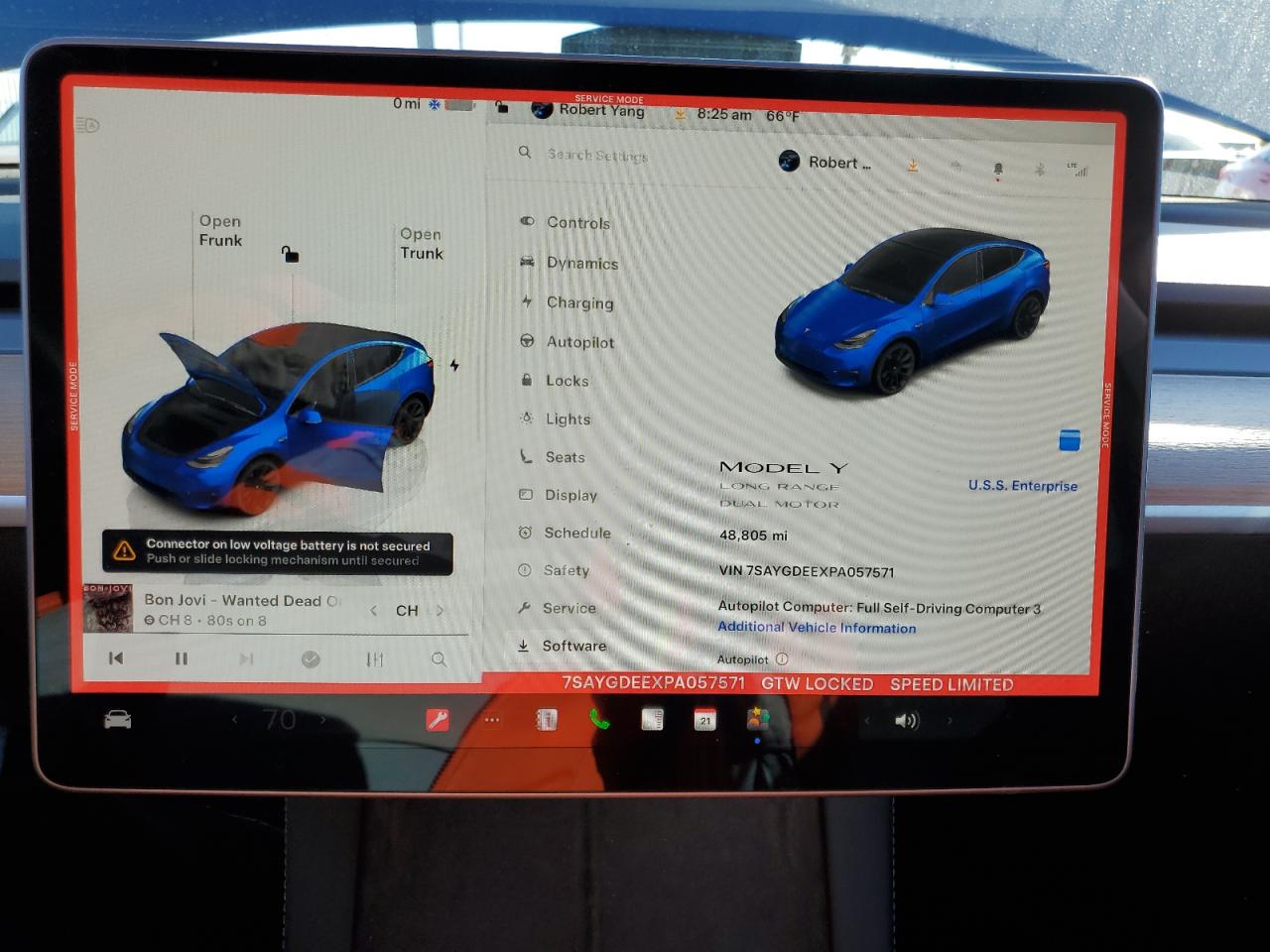 2023 TESLA MODEL Y  VIN:7SAYGDEEXPA057571