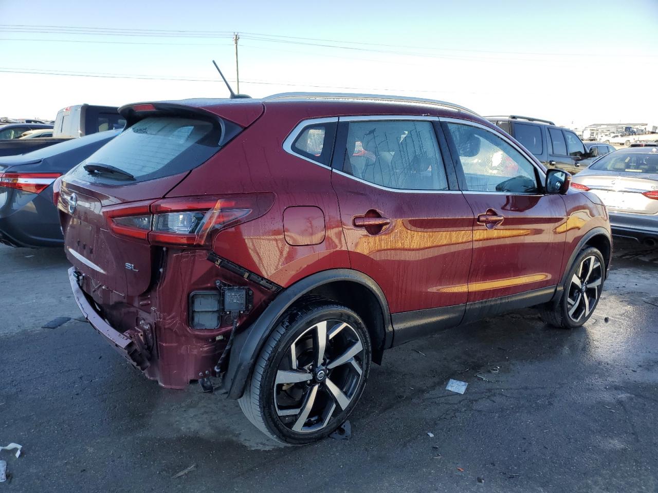 2022 NISSAN ROGUE SPORT SL VIN:JN1BJ1CV4NW340908