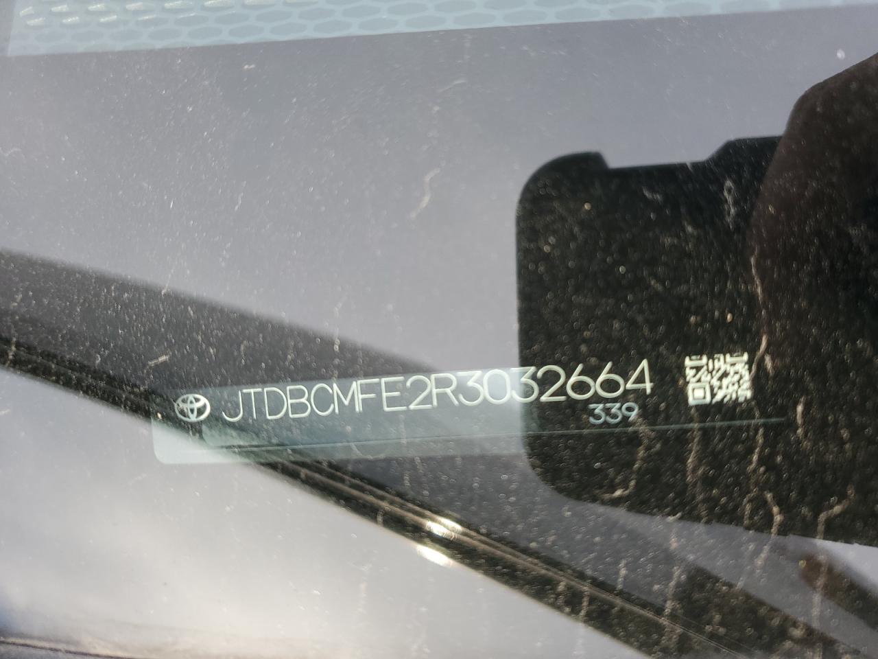 2024 TOYOTA COROLLA LE VIN:JTDBCMFE2R3032664