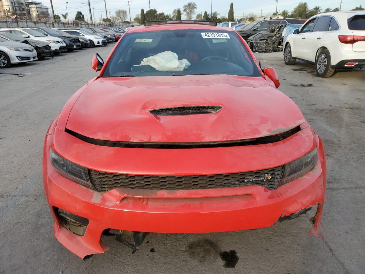 2022 DODGE CHARGER SCAT PACK VIN:2C3CDXGJ0NH210467