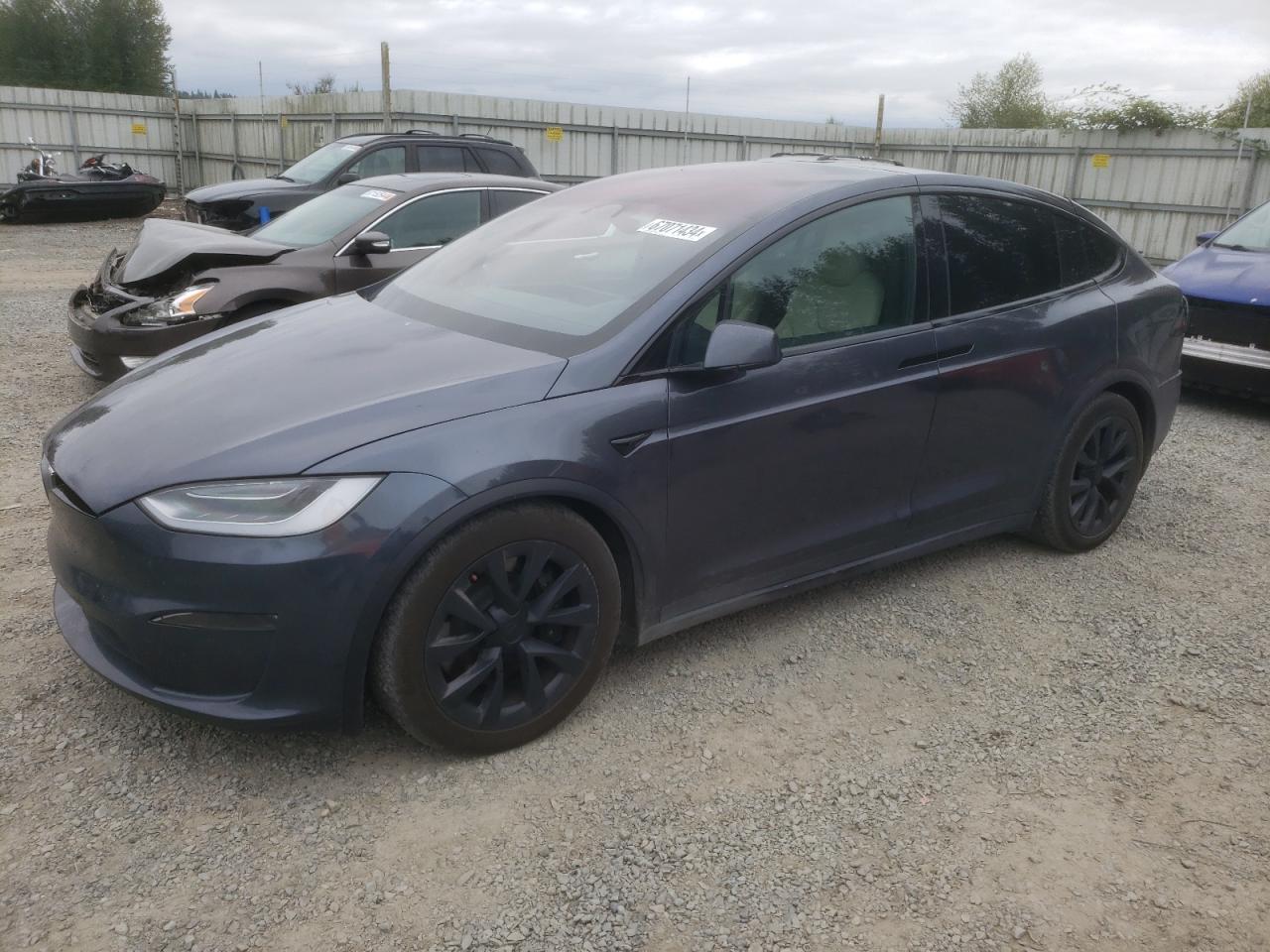 2022 TESLA MODEL X  VIN:7SAXCDE53NF357881