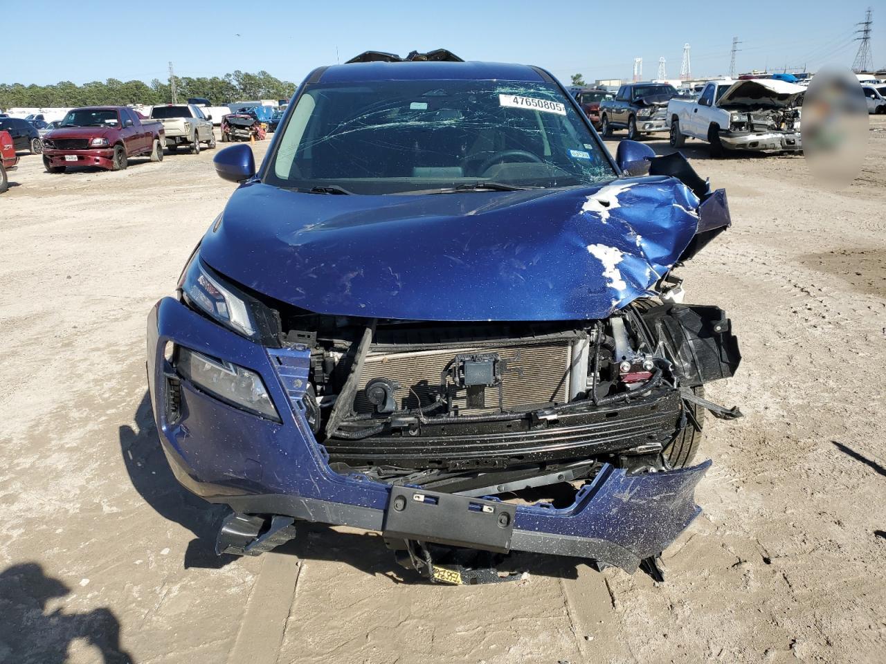 2022 NISSAN ROGUE SV VIN:5N1BT3BA7NC687227