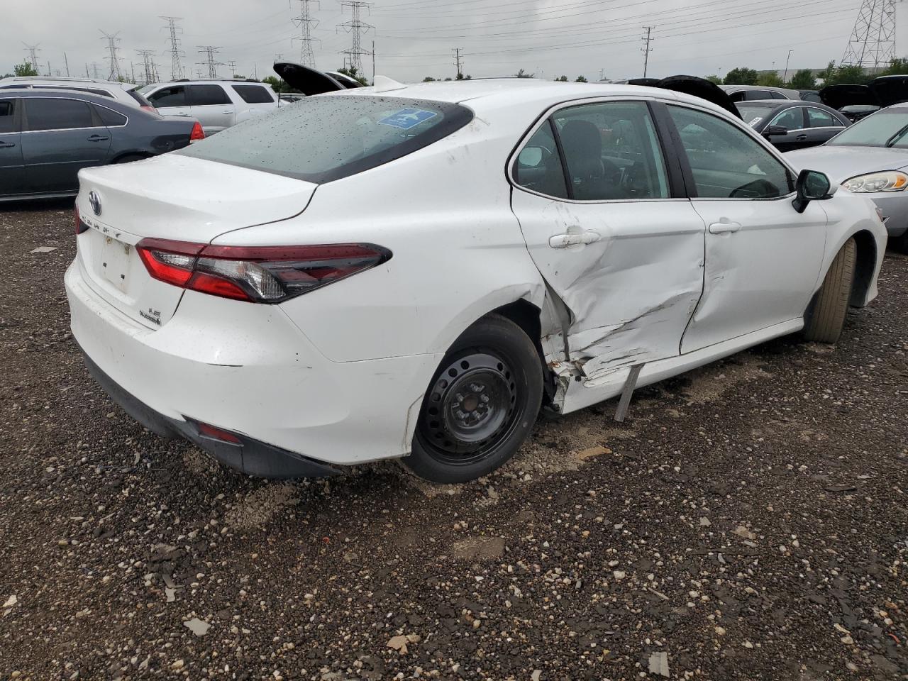 2022 TOYOTA CAMRY LE VIN:4T1C31AK1NU579618