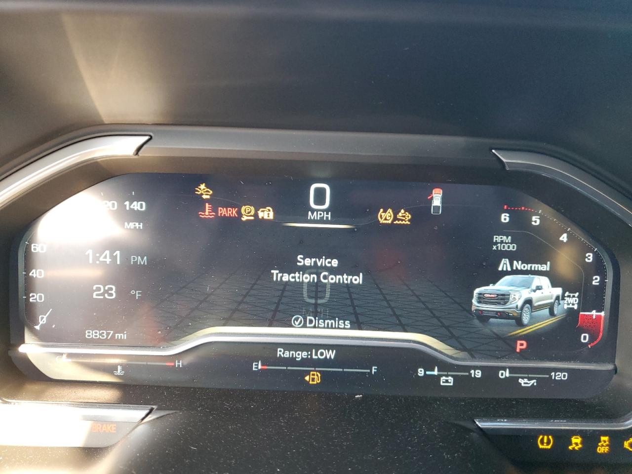 2023 GMC SIERRA K1500 AT4 VIN:1GTUUEE89PZ295459