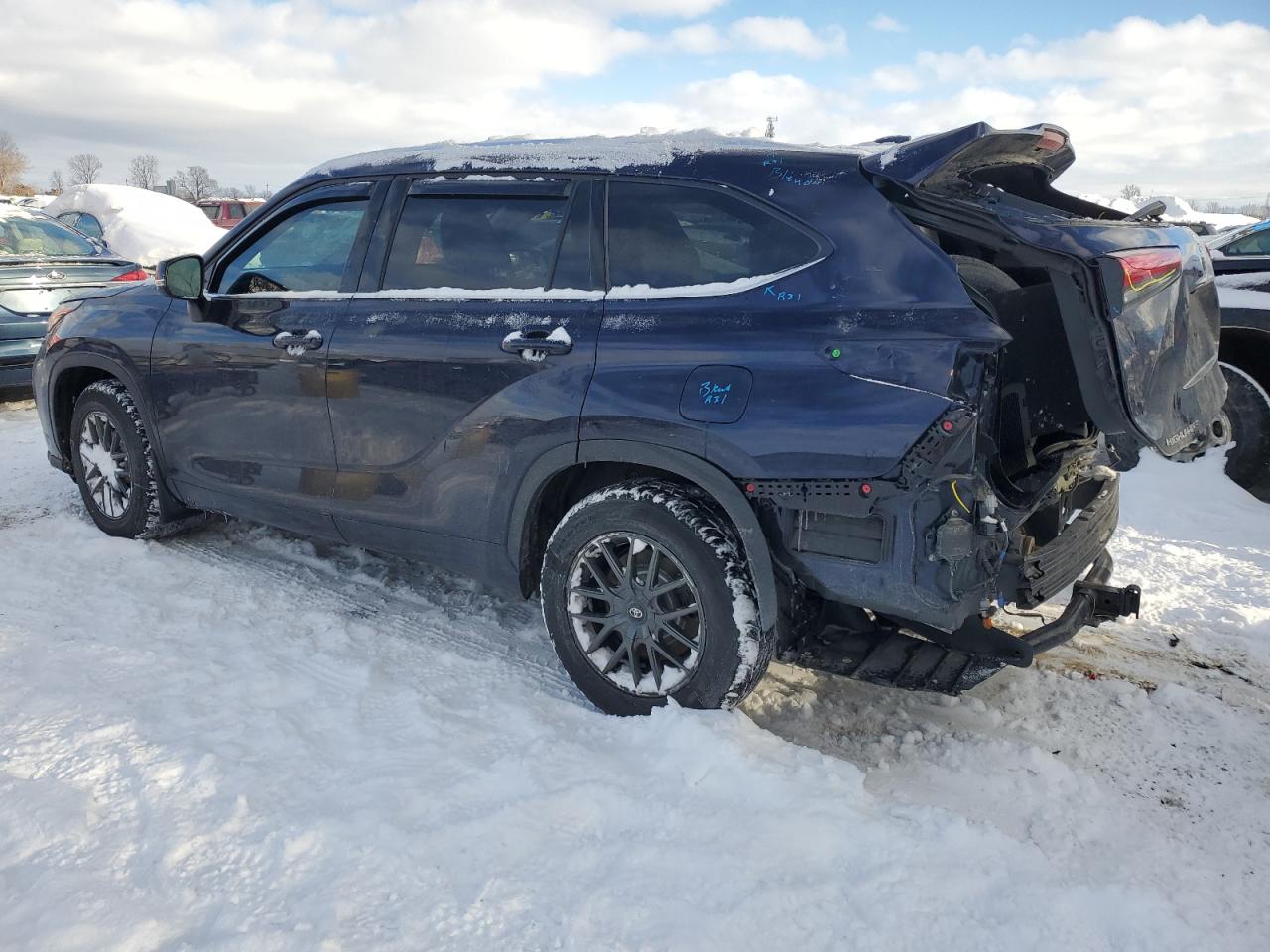 2022 TOYOTA HIGHLANDER PLATINUM VIN:5TDFZRBH6NS202840