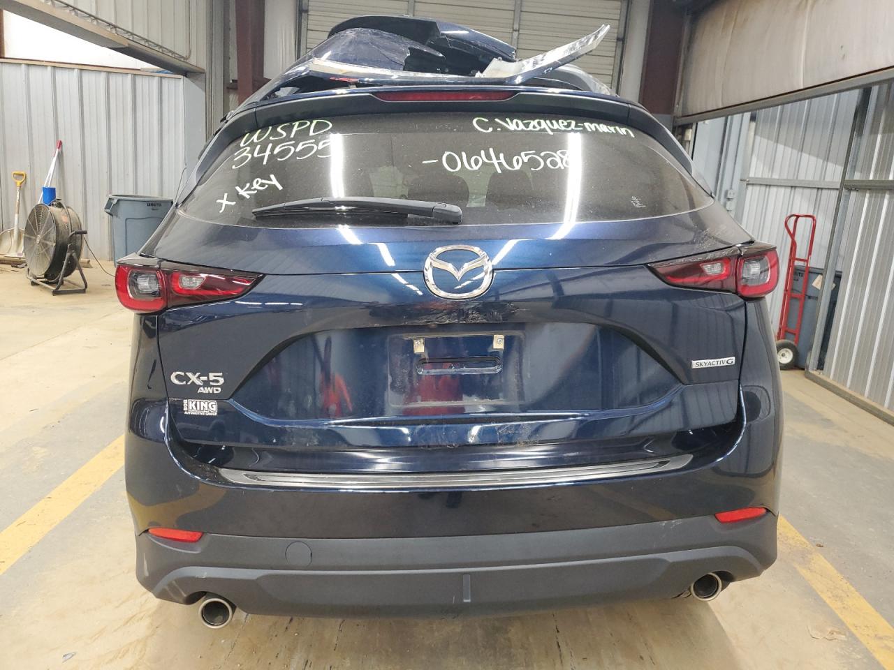 2022 MAZDA CX-5 PREMIUM VIN:JM3KFBDM6N0646528