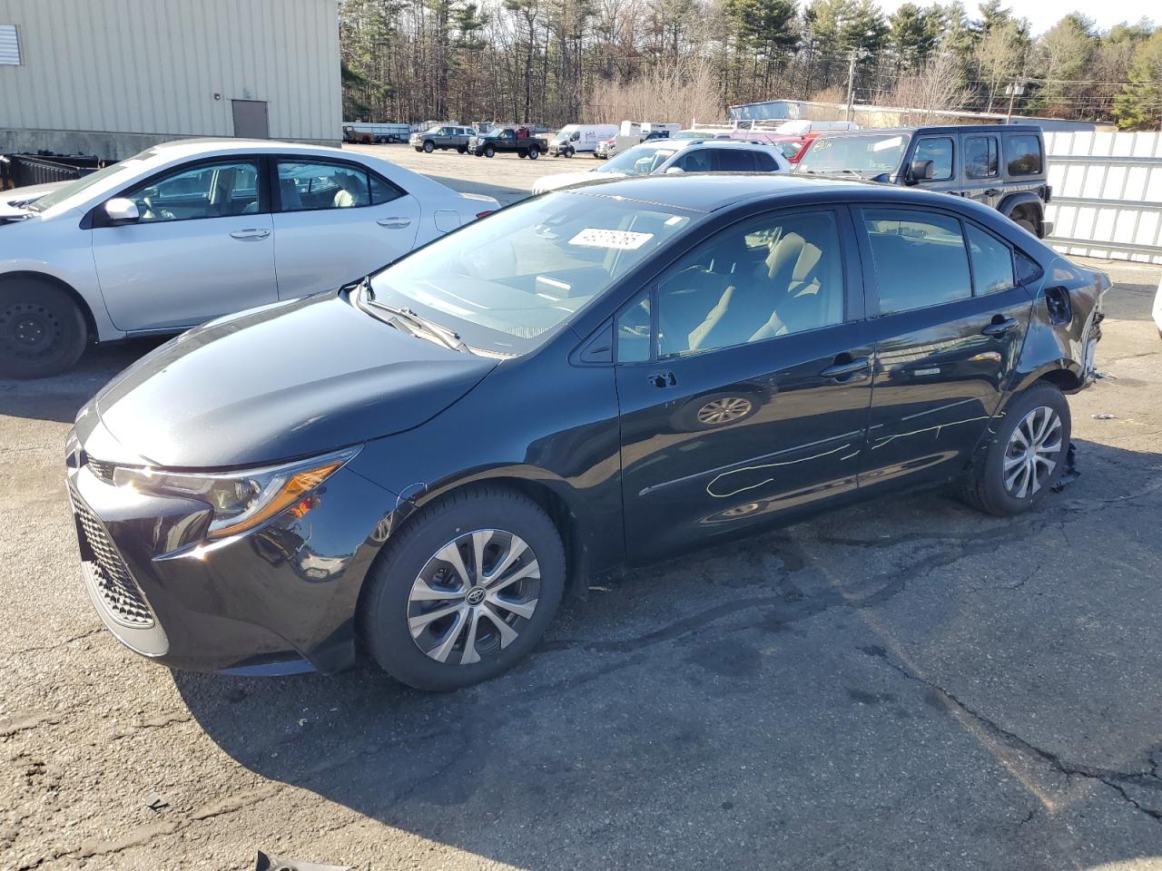 2022 TOYOTA COROLLA LE VIN:JTDEAMDE5NJ042603