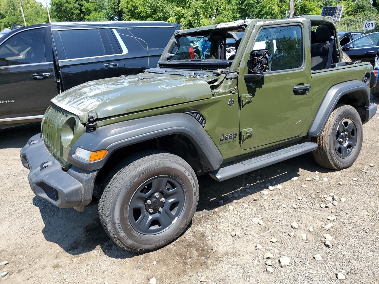 2022 JEEP WRANGLER SPORT VIN:1C4HJXAG8NW243547