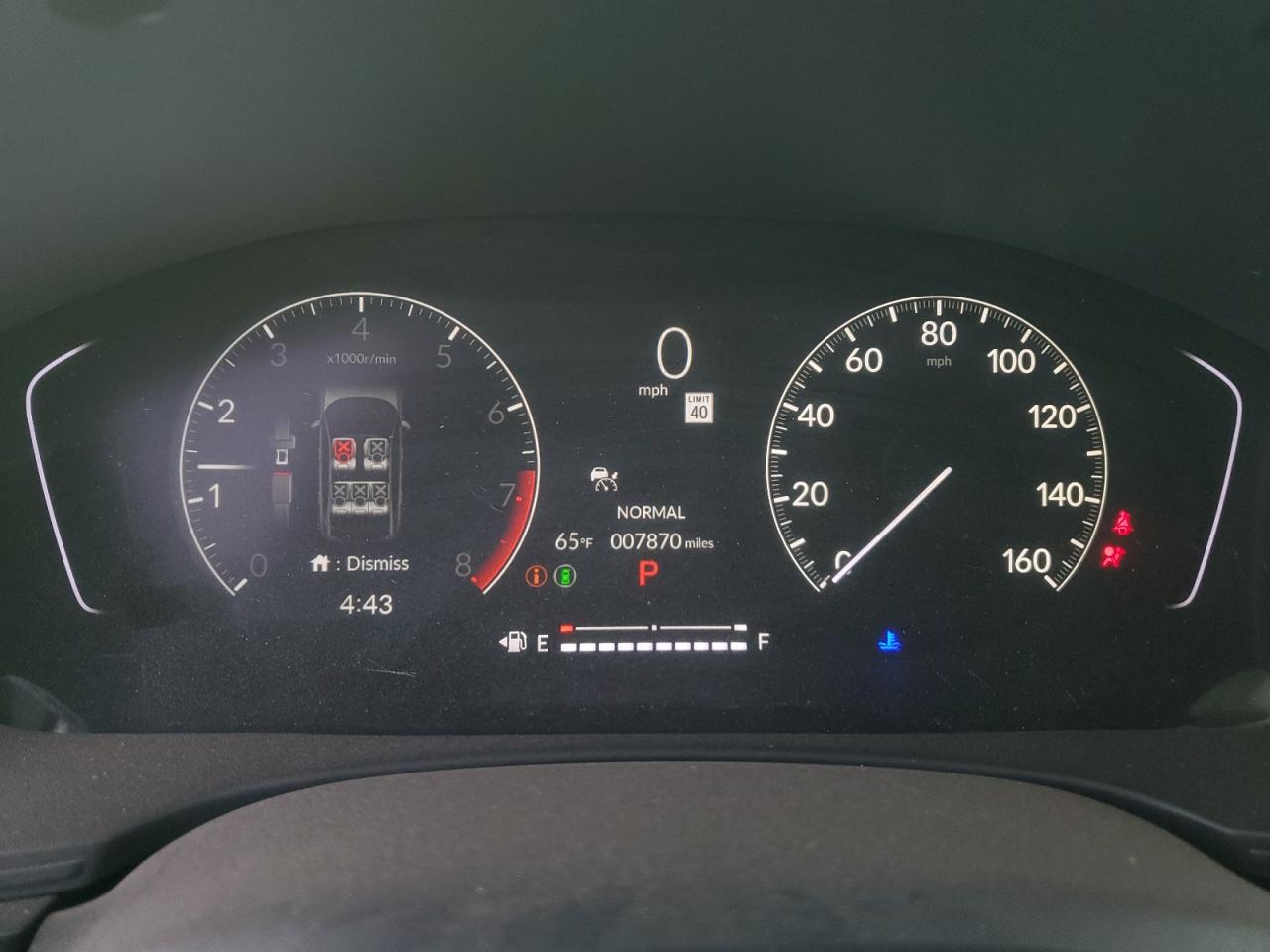 2024 HONDA CIVIC SPORT VIN:2HGFE2F57RH589942