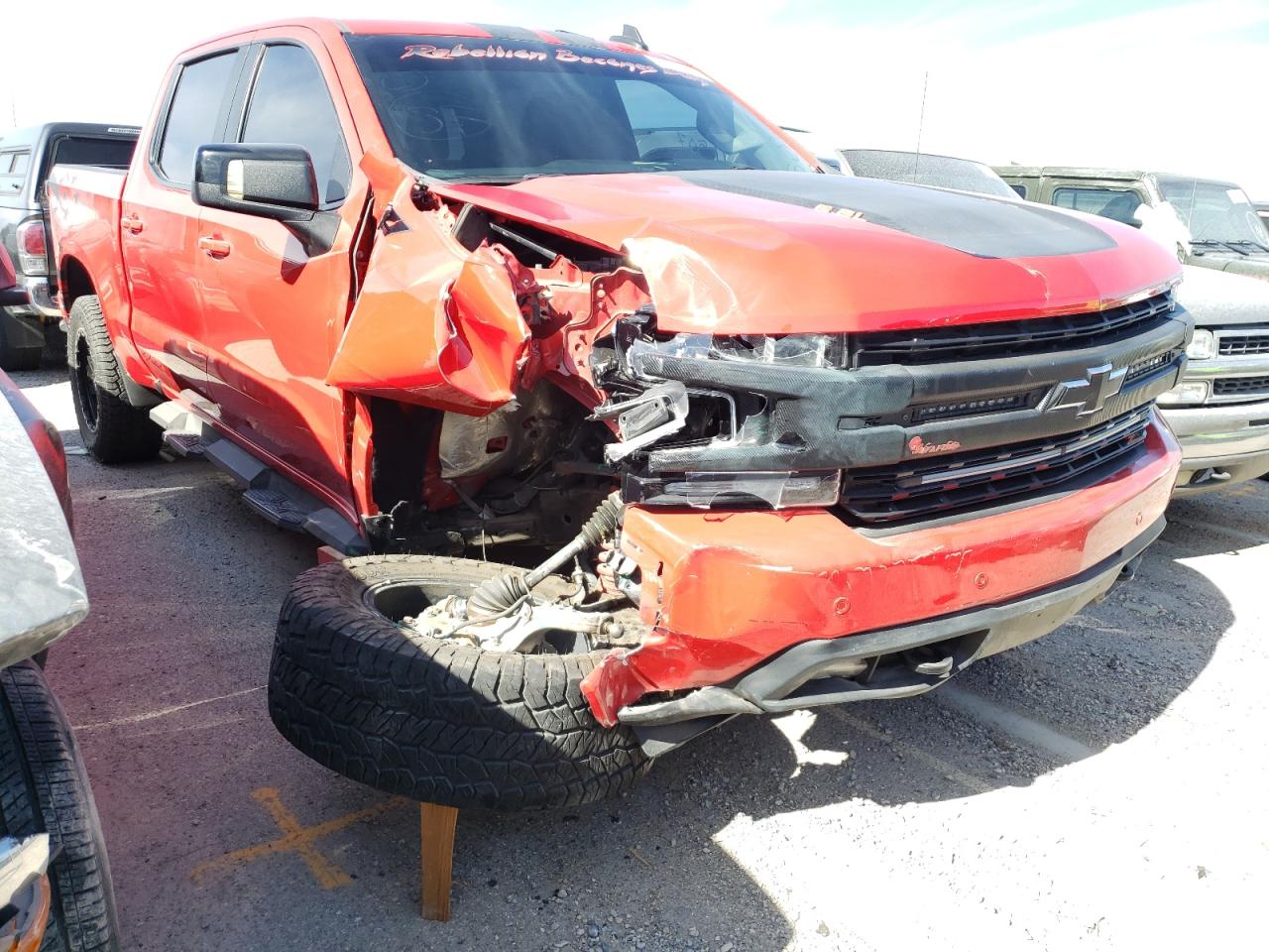 2022 CHEVROLET SILVERADO LTD K1500 RST VIN:1GCUYEEL4NZ235630