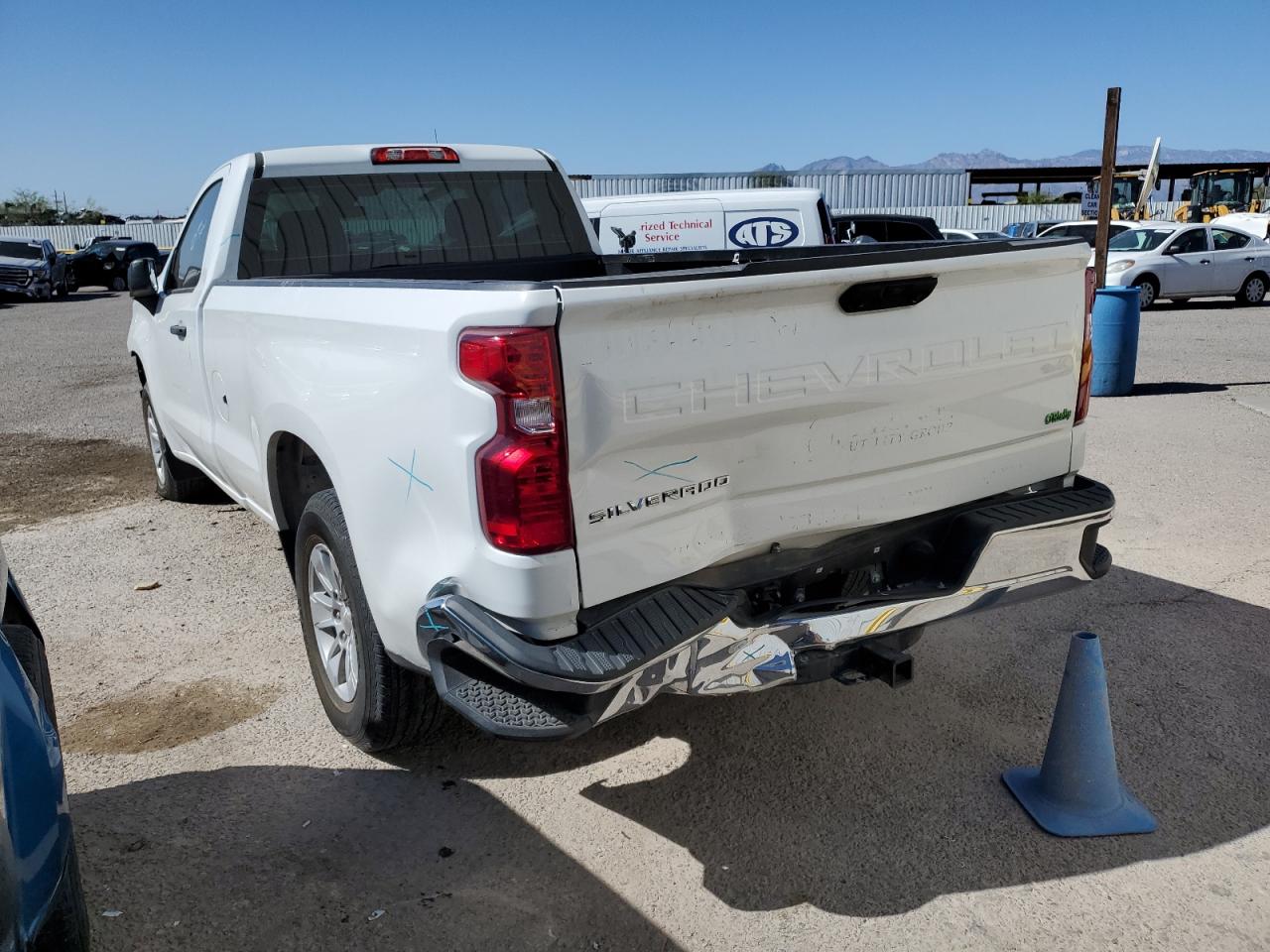 2022 CHEVROLET SILVERADO C1500 VIN:3GCNAAED6NG549970