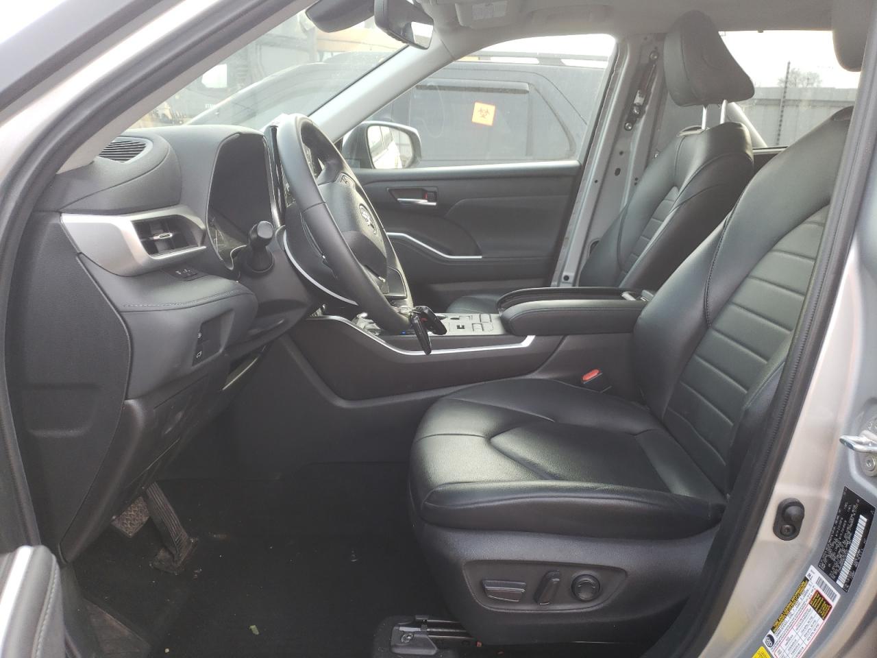 2022 TOYOTA HIGHLANDER XLE VIN:5TDHZRBH5NS581533