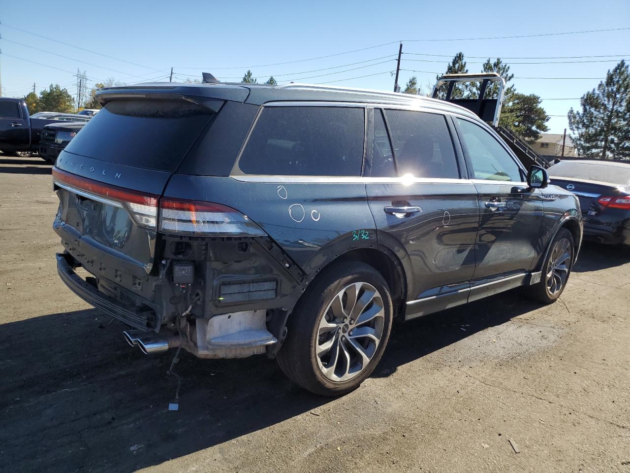 2022 LINCOLN AVIATOR GRAND TOURING VIN:5LMYJ8XY8NNL02066