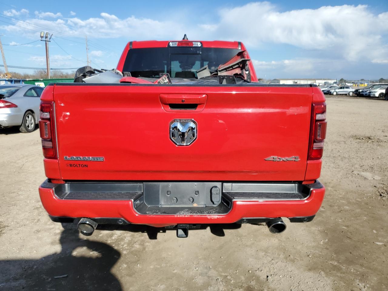 2022 RAM 1500 LARAMIE VIN:1C6SRFJT8NN343974