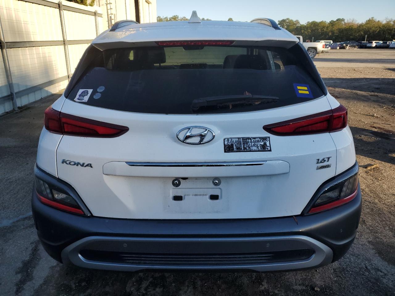 2022 HYUNDAI KONA LIMITED VIN:KM8K5CA31NU789419