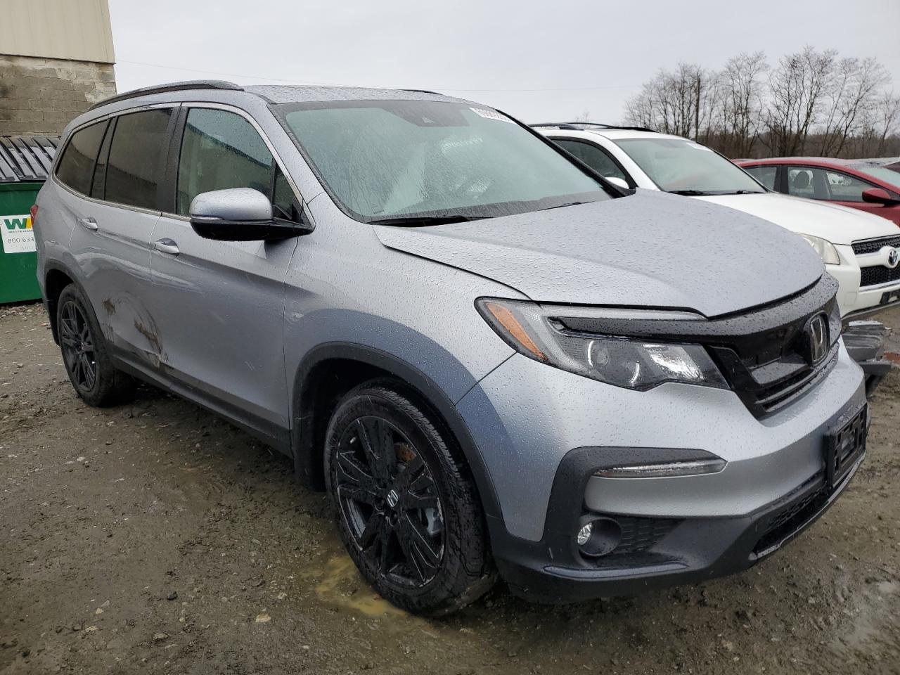 2022 HONDA PILOT SE VIN:5FNYF6H23NB074290