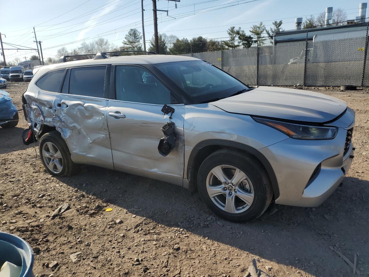 2022 TOYOTA HIGHLANDER L VIN:5TDCZRBH2NS234381