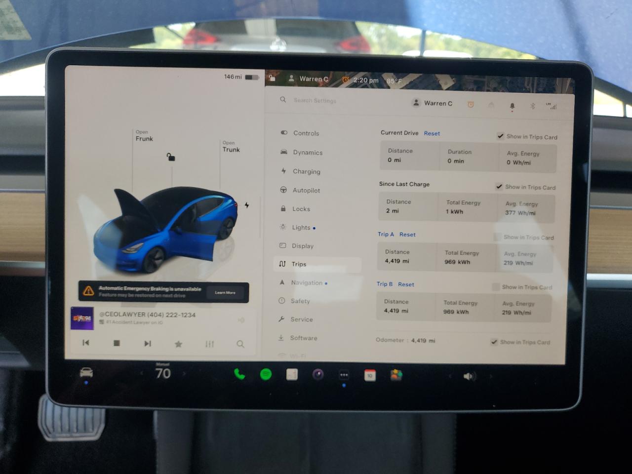 2023 TESLA MODEL 3  VIN:5YJ3E1EA2PF638915