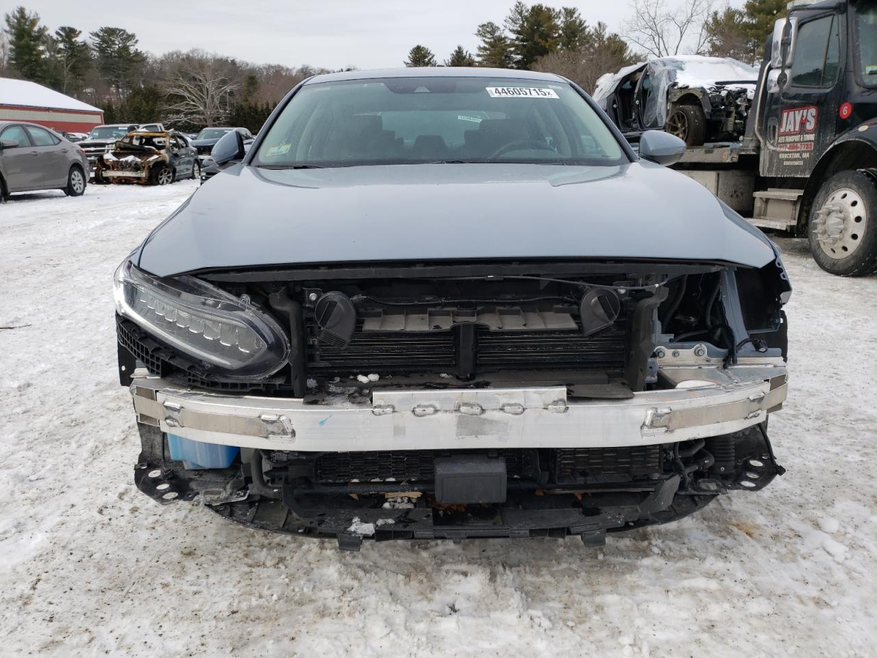 2022 HONDA ACCORD TOURING HYBRID VIN:1HGCV3F91NA027295