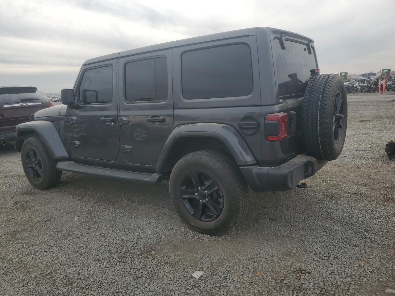 2022 JEEP WRANGLER UNLIMITED SAHARA VIN:1C4HJXEG5NW156764
