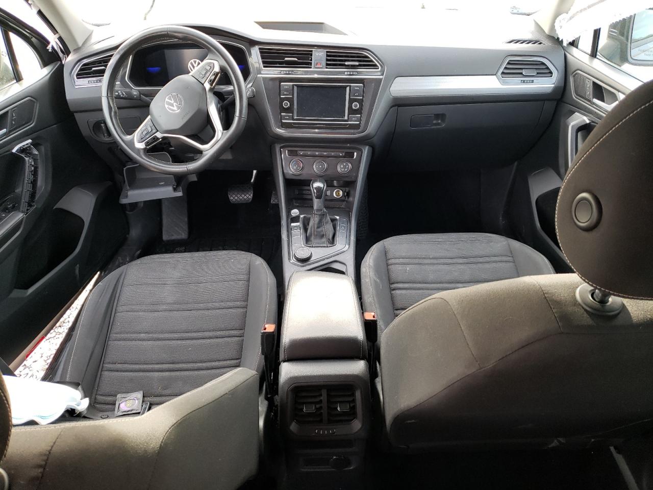 2022 VOLKSWAGEN TIGUAN S VIN:3VV0B7AX2NM038768